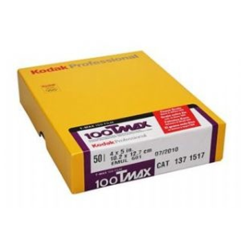 Kodak Kodak T-Max 100 TMX 4x5 B&W Film - 50 Sheets