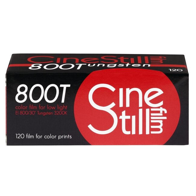 Cinestill 800T Tungsten Film 120 - single roll