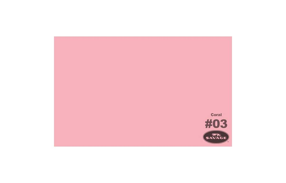 Savage Coral 53"x12 yd