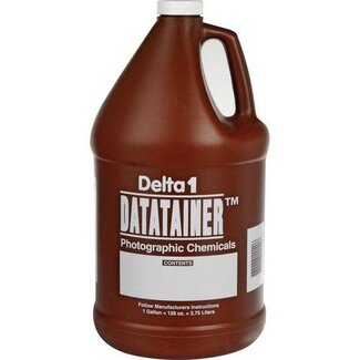 DELTA 128 Oz. Datatainer (empty 1 Gallon brown bottle)