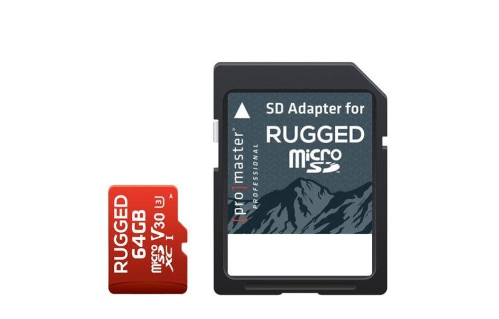 Promaster Memory Card Professional Rugged Micro SDXC - 64GB