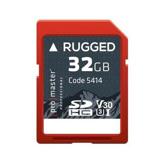 Promaster Promaster Memory Card Professional Rugged SDHC UHS-1 V30  - 32GB