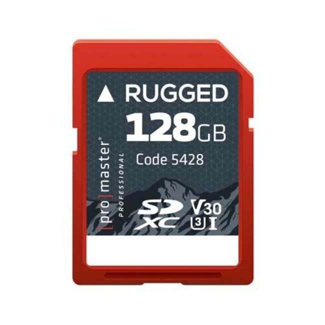 Promaster Memory Card Professional Rugged SDXC UHS-1 V30  - 128GB