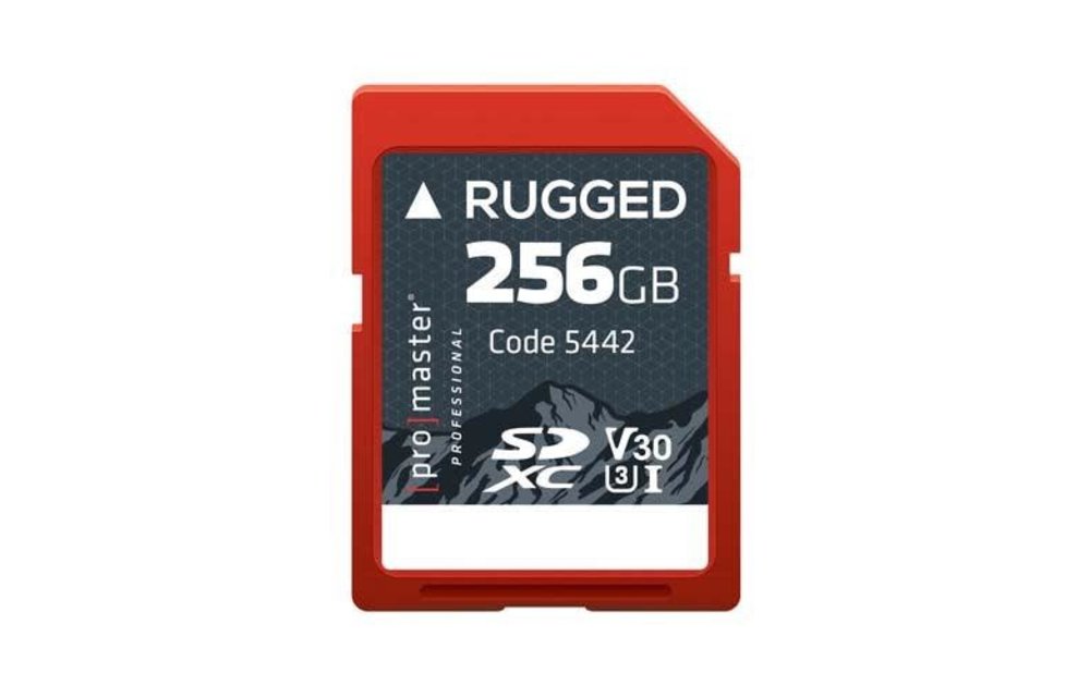 Promaster Memory Card Professional Rugged SDXC -UHS-I V30 - 256GB