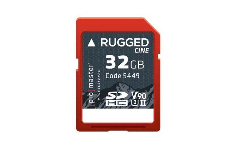 Promaster Memory Card Professional Rugged CINE SDHC UHS-II V90 - 32GB