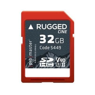 Promaster Promaster Memory Card Professional Rugged CINE SDHC UHS-II V90 - 32GB