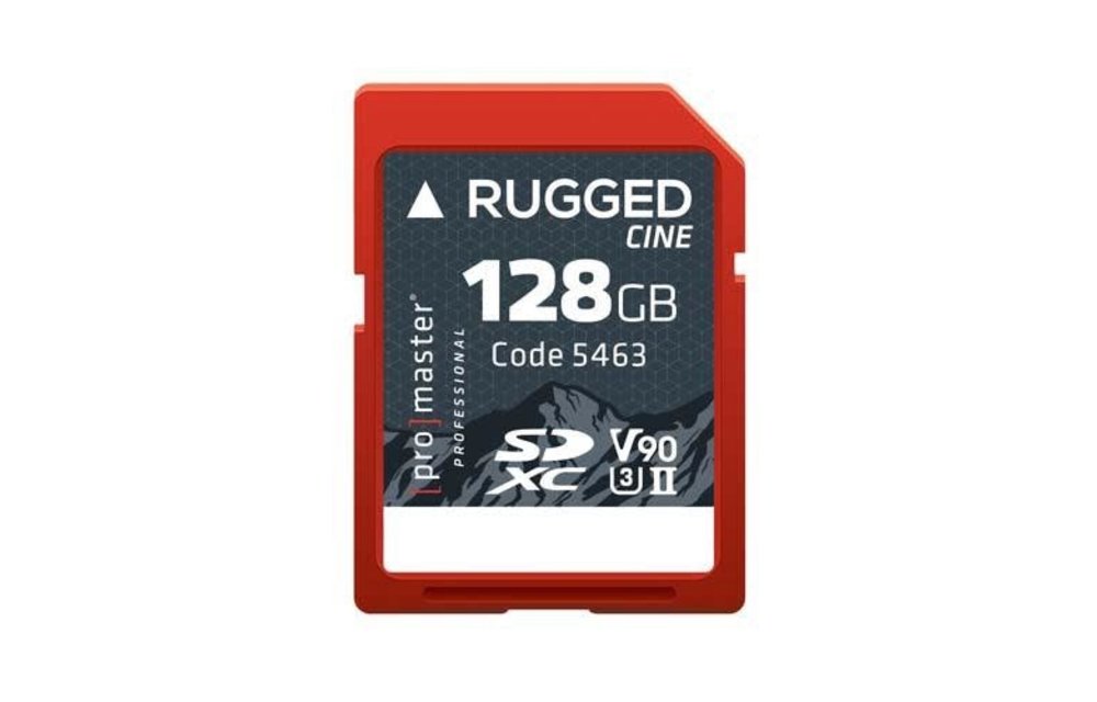Promaster Memory Card Professional Rugged SDXC CINE UHS-II -V90 128GB