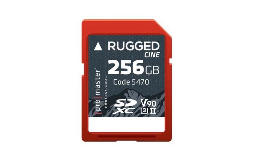 Promaster Memory Card Professional Rugged SDXC CINE UHS-II V90 - 256GB