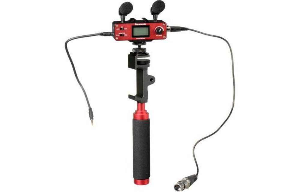 Saramonic SMARTMIXER Audio Adapter and Mixer for iOS and Android Mobile Phones