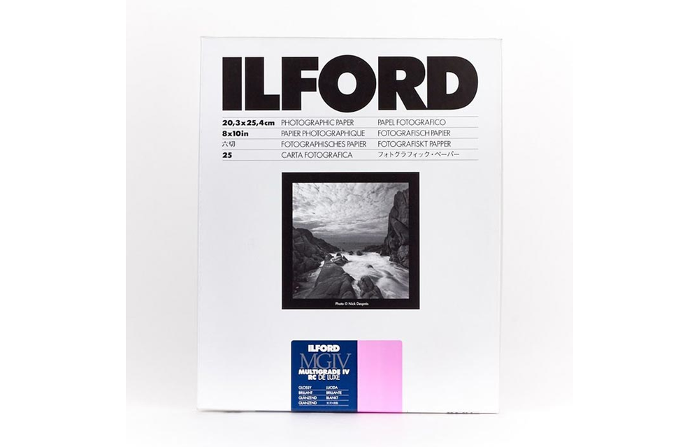 Ilford RC Glossy Paper - 8x10 - 25 Sheets (MG4RC1M)