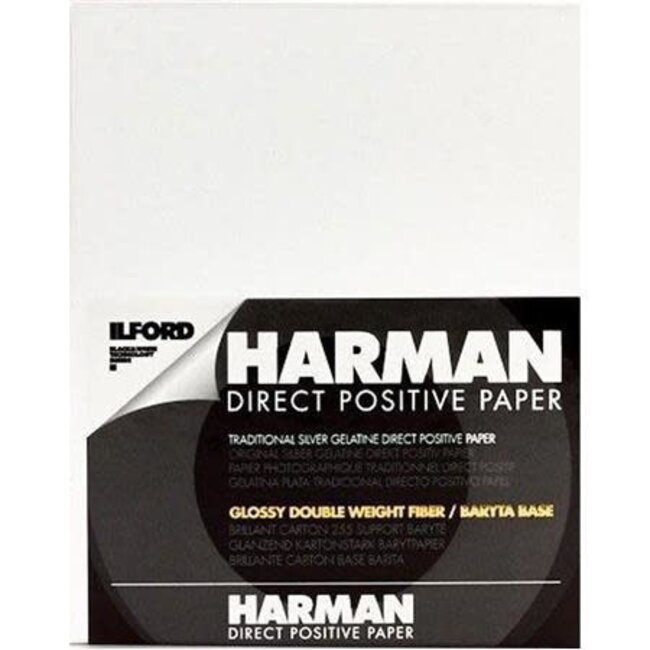 Harman Direct Positive Fiber Paper - 4x5 Glossy - 25 Sheets (FB1K)