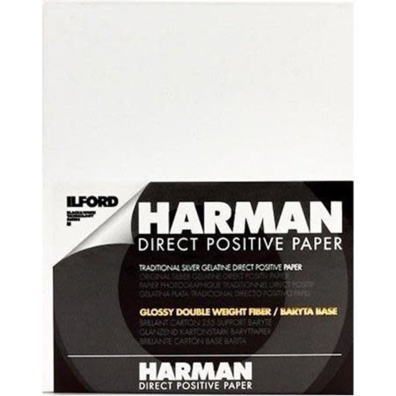 Harman Harman Direct Positive Fiber Paper - 4x5 Glossy - 25 Sheets (FB1K)