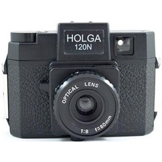 HolGA Holga 120N Film Camera - Black