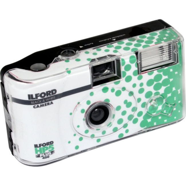 Ilford HP5+ 400 B&W Single Use Camera w/ Flash - 27exp.