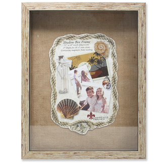 Malden Malden 8X10/11x14 Matted Picture Frame, Distressed Wood Manhattan  Grey - Looking Glass Photo & Camera