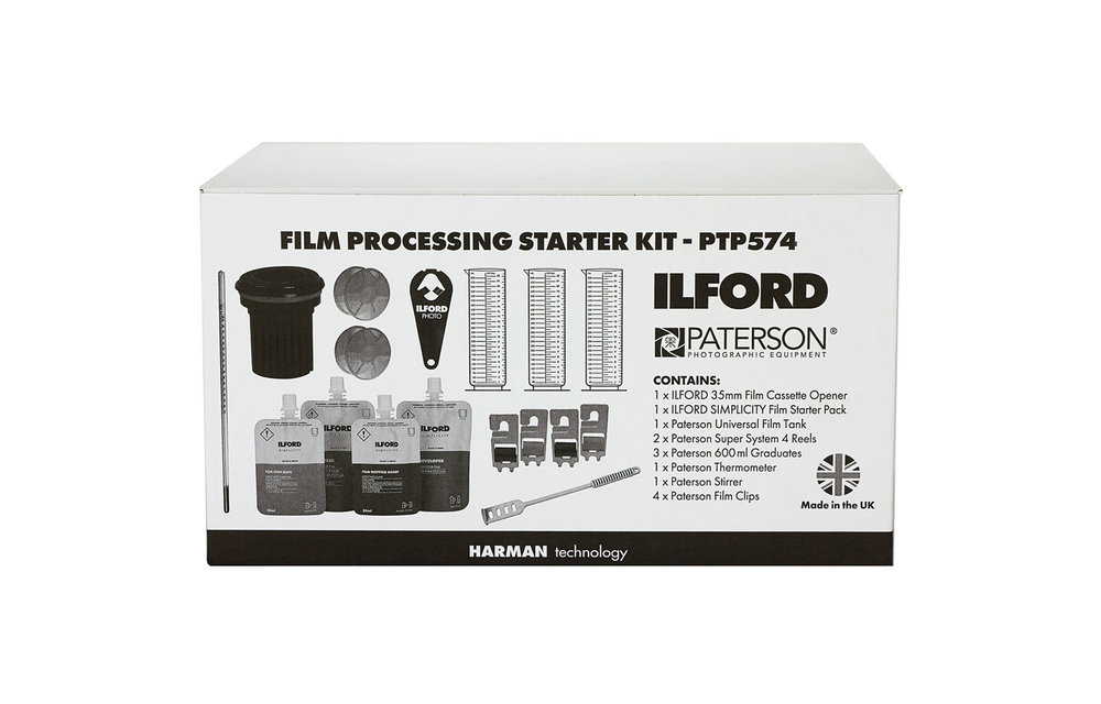 Paterson & Ilford Film Processing Starter Kit