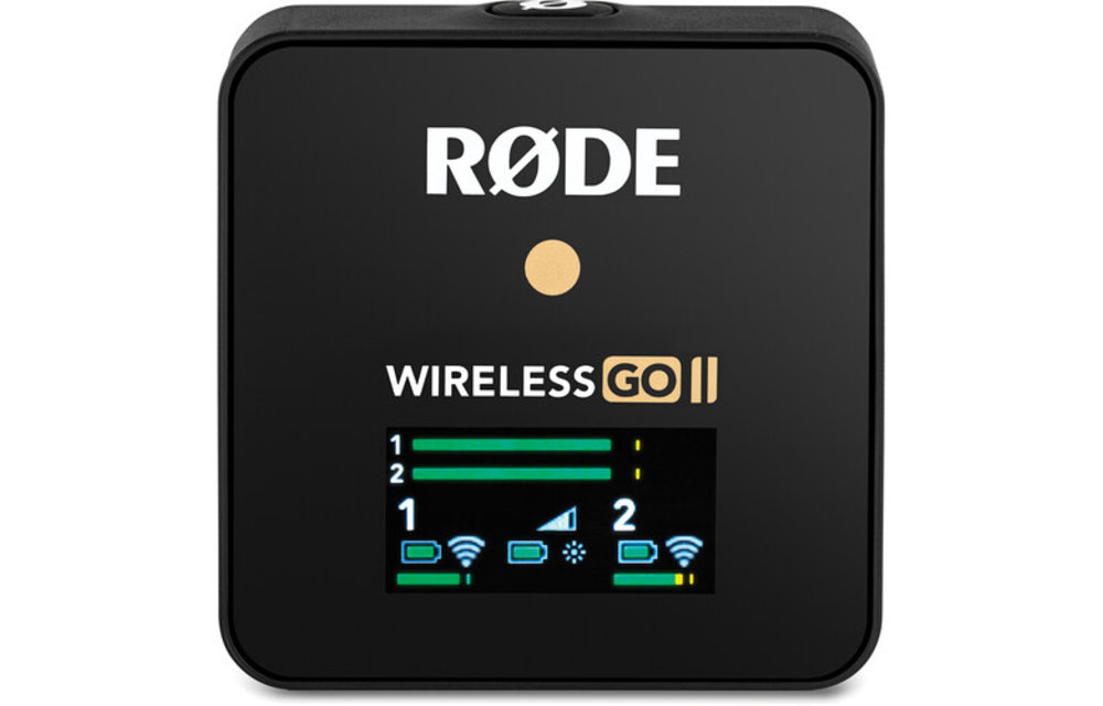 Rode Wireless GO II 2-Person Compact Digital Wireless Microphone System/Recorder
