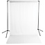 Savage Wrinkle-resistant Polyester Background 5'x9' White