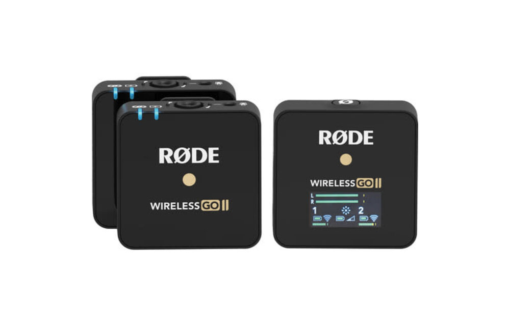Rode Wireless GO II 2-Person Compact Digital Wireless Microphone System/Recorder