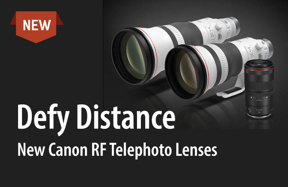 Canon's RF Lens Lineup Expands into Super Telephoto with Three New Lenses