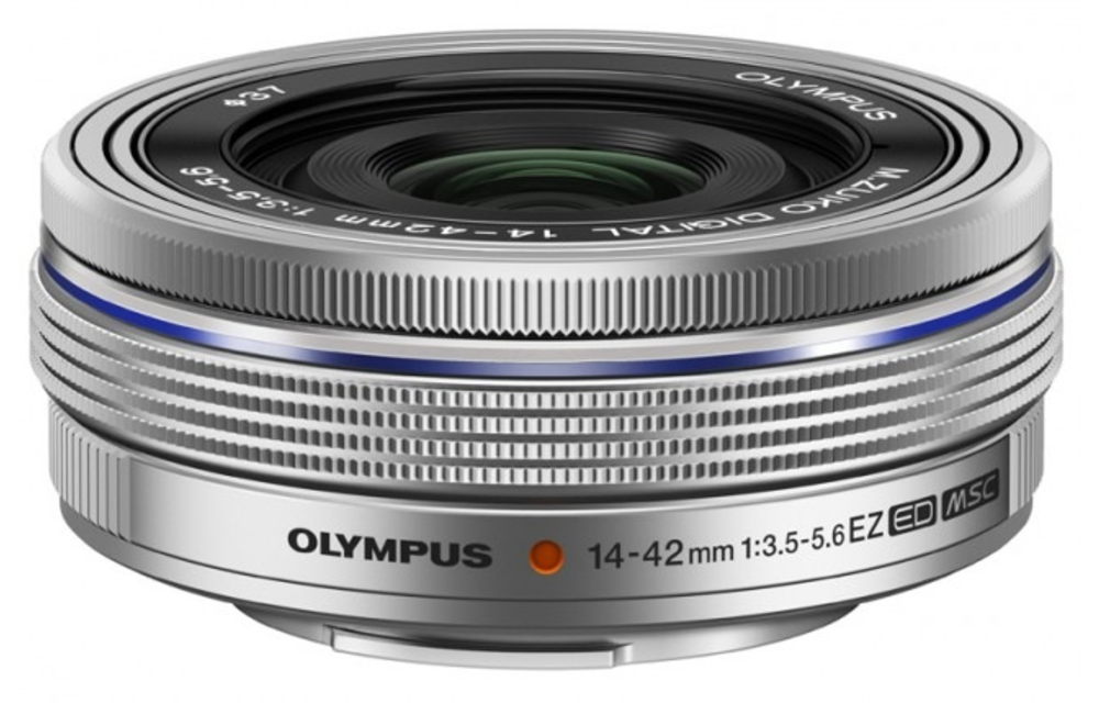 Olympus M.Zuiko 14-42mm f3.5-5.6 EZ Lens - Silver