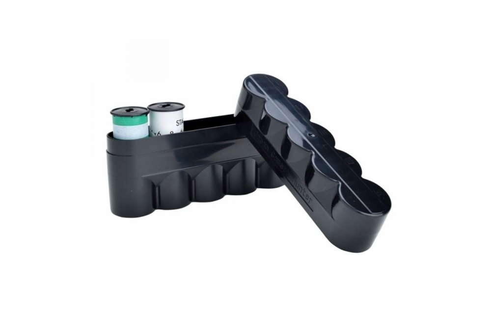 Japan Camera Hunter 120 Film Hard Case Black - Holds 5 Rolls of 120 Size Film