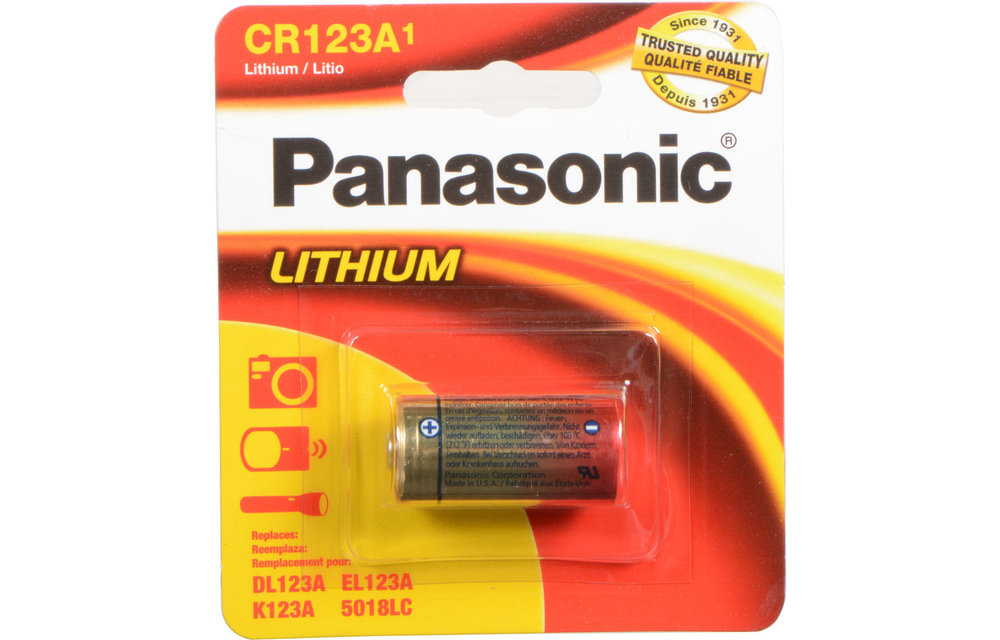 Panasonic Cr-123 Digital Battery