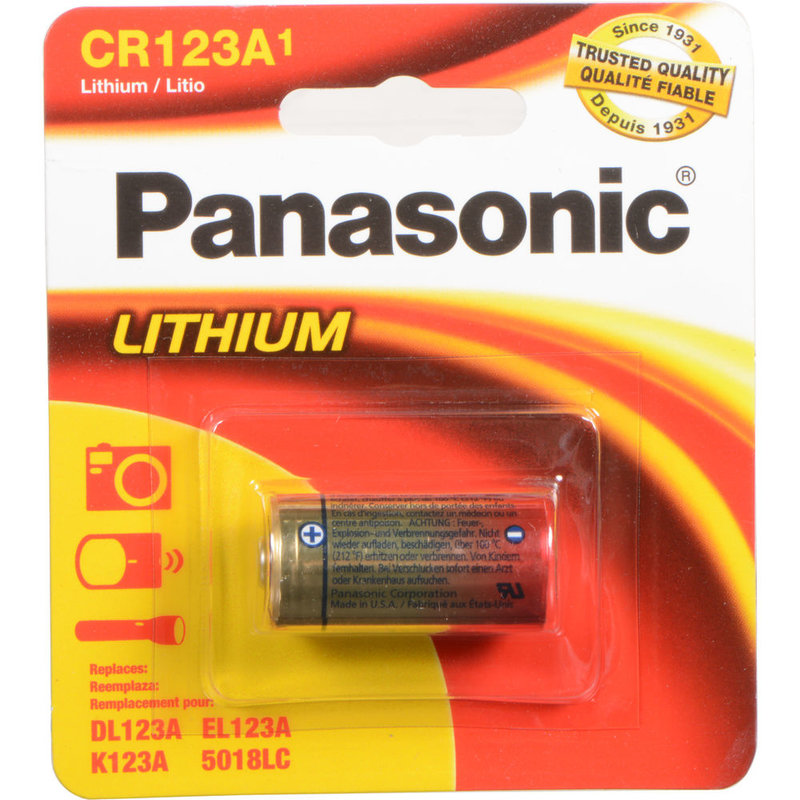 Panasonic Panasonic Cr-123 Digital Battery