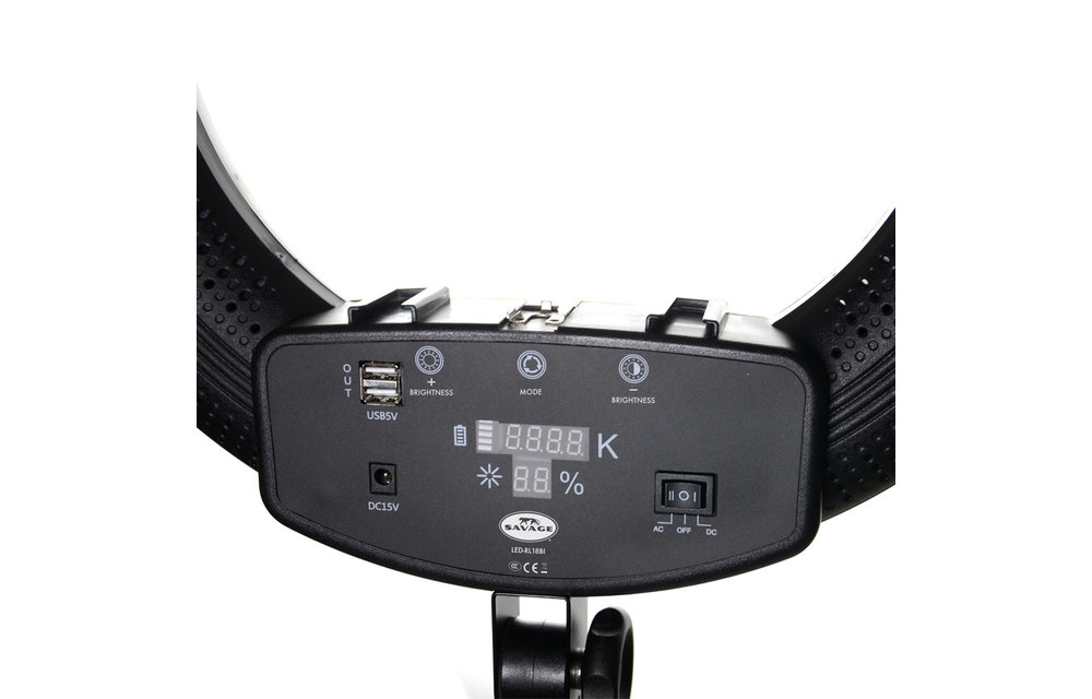 Savage Luminous Pro LED Bi-Color Ringlight - 18”
