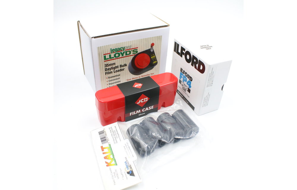 Looking Glass Bulk Film Kit - Ilford FP4+