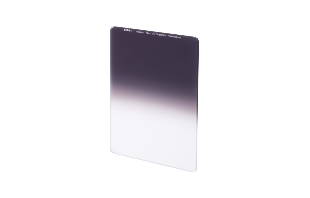 NiSi 100x150mm Nano IR Medium Graduated Neutral Density Filter - ND8 (0.9) - 3 Stop