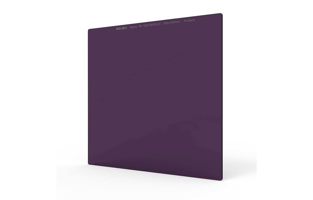 NiSi 100x100mm Nano IR Neutral Density filter - ND1000 (3.0) - 10 Stop