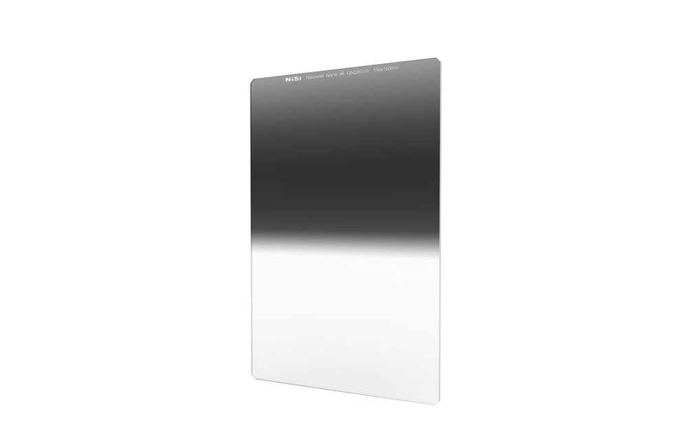 NiSi 100x150mm Reverse Nano IR Graduated Neutral Density Filter - ND8 (0.9) - 3 Stop