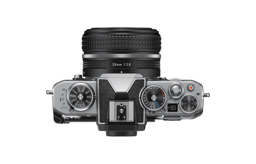 Nikon Z fc DX-format Mirrorless Camera Black/Silver with Nikkor Z 28mm F2.8 SE Lens Kit
