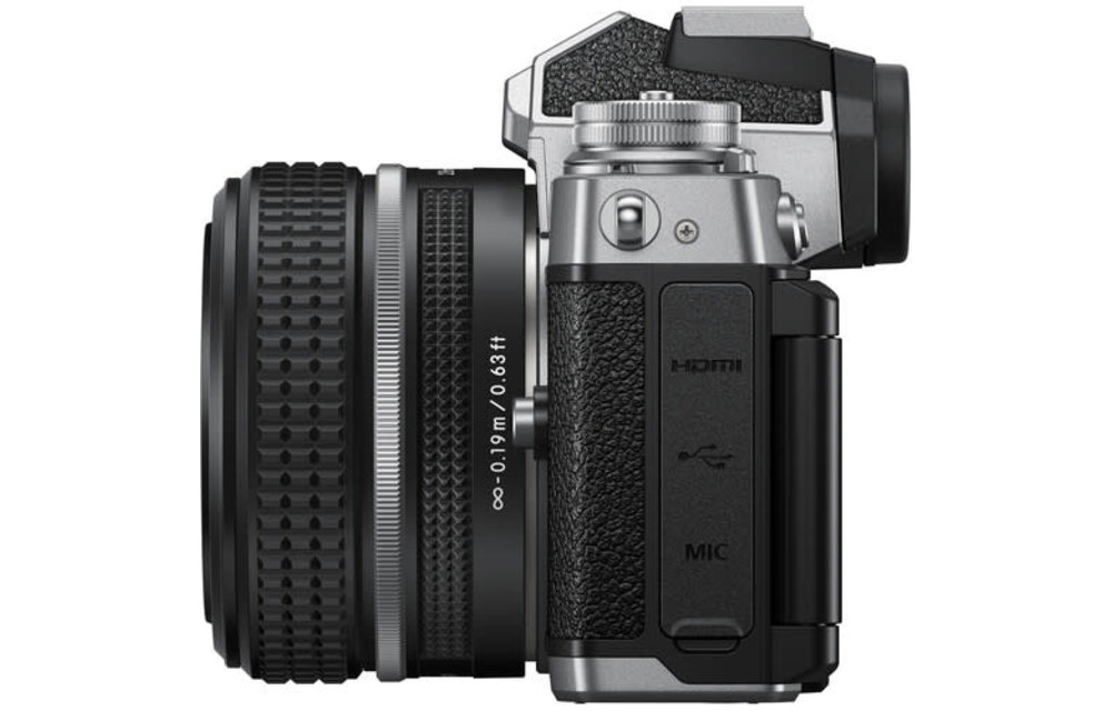 Nikon Z fc DX-format Mirrorless Camera Black/Silver with Nikkor Z 28mm F2.8 SE Lens Kit