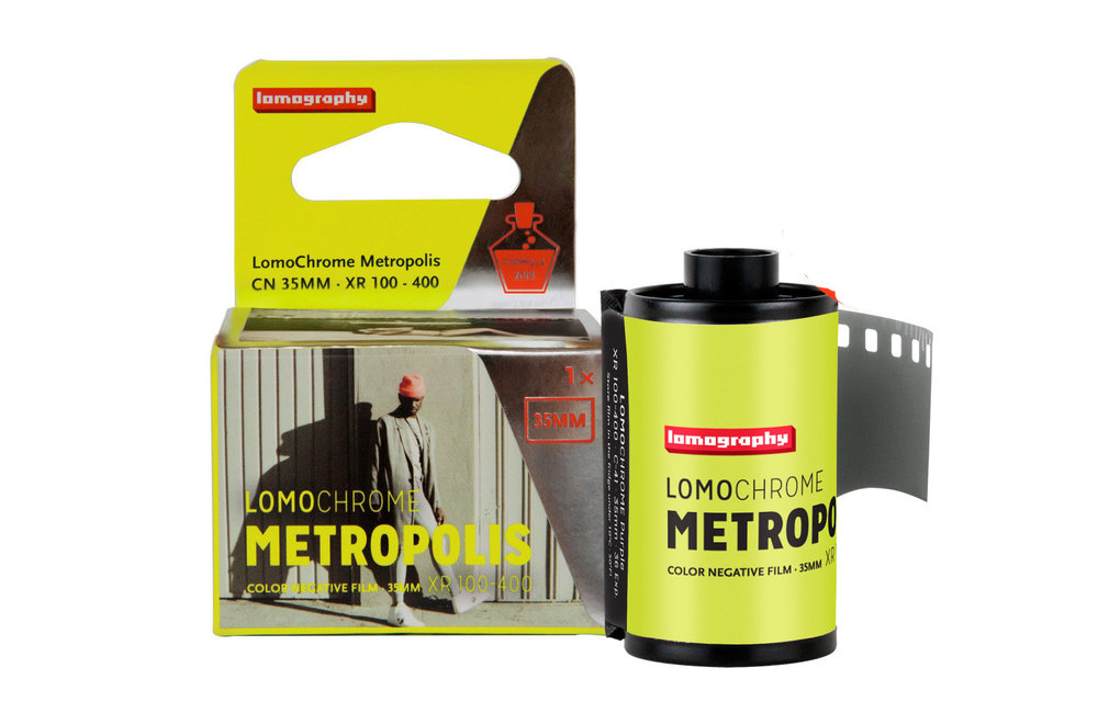 Lomography Lomochrome Metropolis Color Film 35mm (ISO 100-400) Single Roll