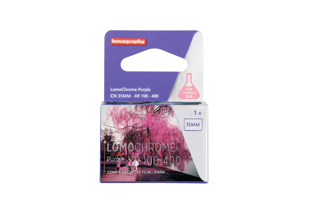Lomography Lomochrome Purple XR 100-400 ASA 35mm Single Roll