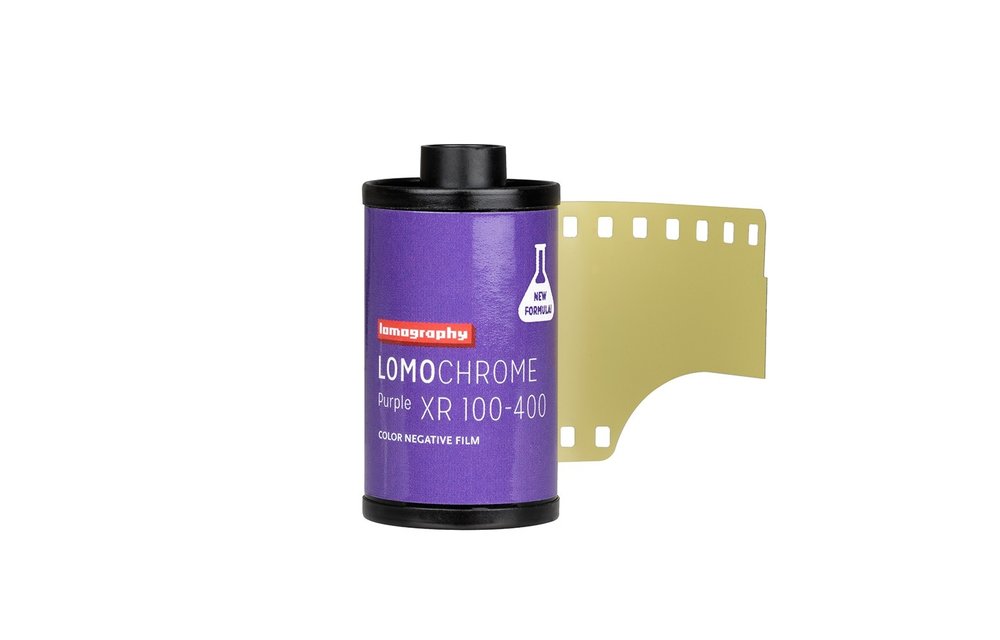 Lomography Lomochrome Purple XR 100-400 ASA 35mm Single Roll