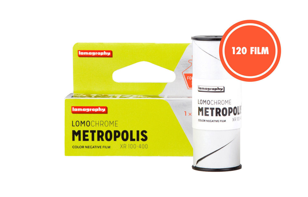 Lomography Lomochrome Metropolis 120 Film - Single Roll
