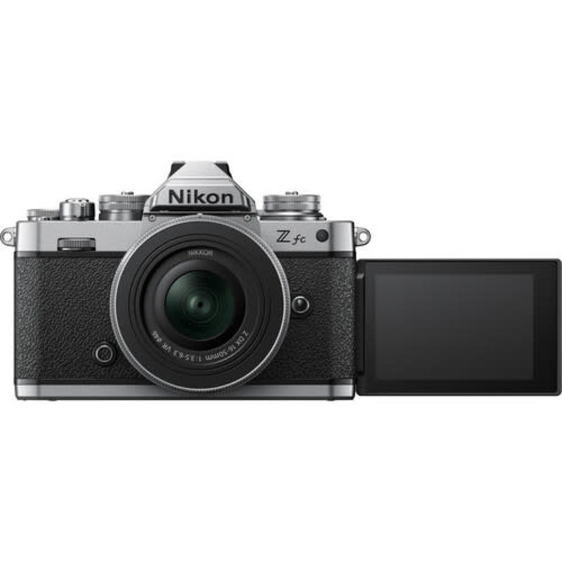 Nikon Nikon Z fc DX-format Mirrorless Z-series Camera Black/Silver with Z 16-50 Lens Kit