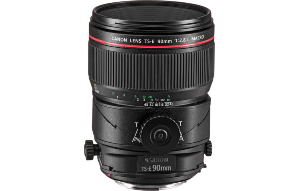 Canon TS-E 90mm f/2.8L Macro Lens - EF Mount