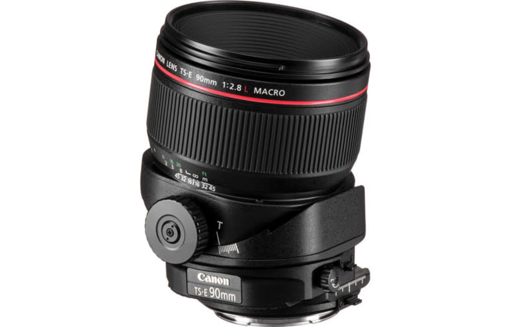 Canon TS-E 90mm f/2.8L Macro Lens - EF Mount