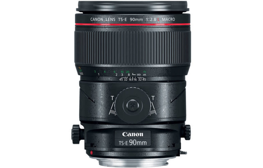 Canon TS-E 90mm f/2.8L Macro Lens - EF Mount
