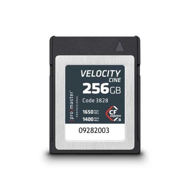 Promaster Memory Card CFexpress Type B 256GB Velocity CINE