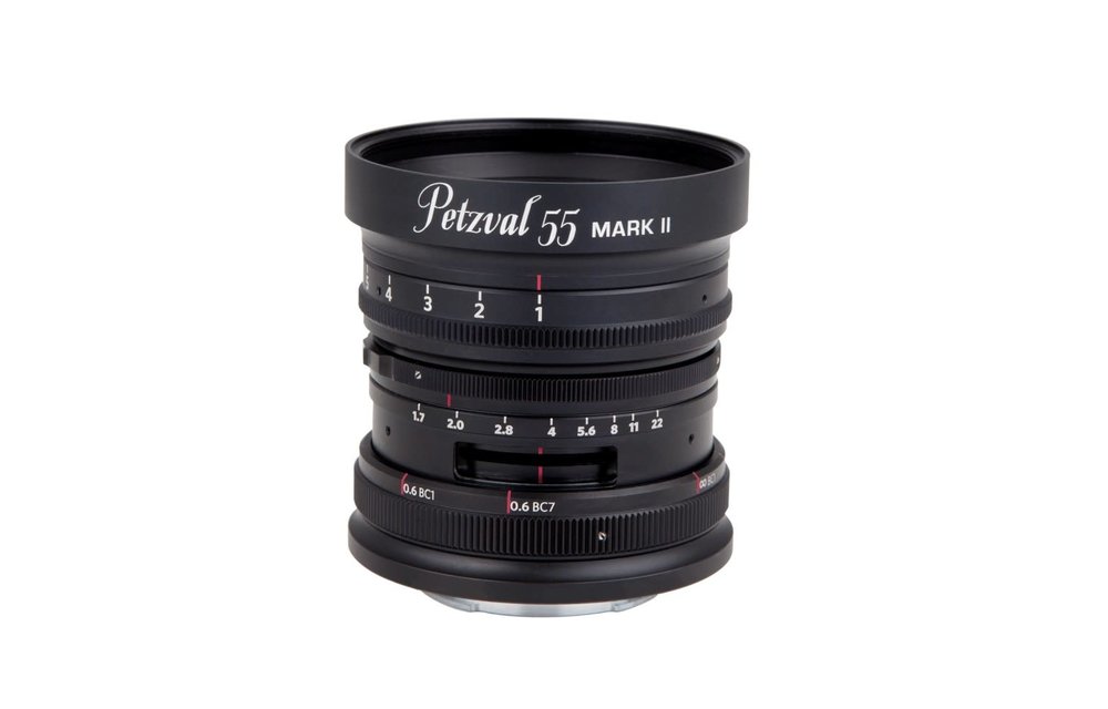 Lomography Petzval 55mm f/1.7 MKII Bokeh Control BLACK ALUMINUM Lens - Sony FE