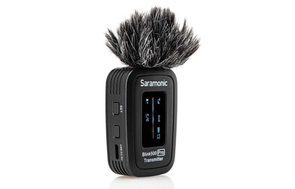 Saramonic Blink 500 Pro B2 Advanced 2.4 GHZ 2-Person Wireless Clip-On Microphone System with Lavaliers