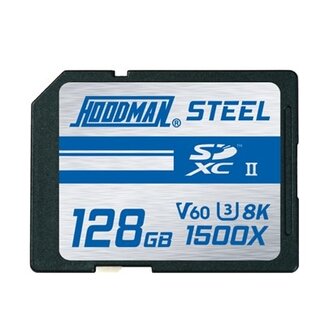 Hoodman Hoodman STEEL SDXC UHS-II 128GB Memory Card