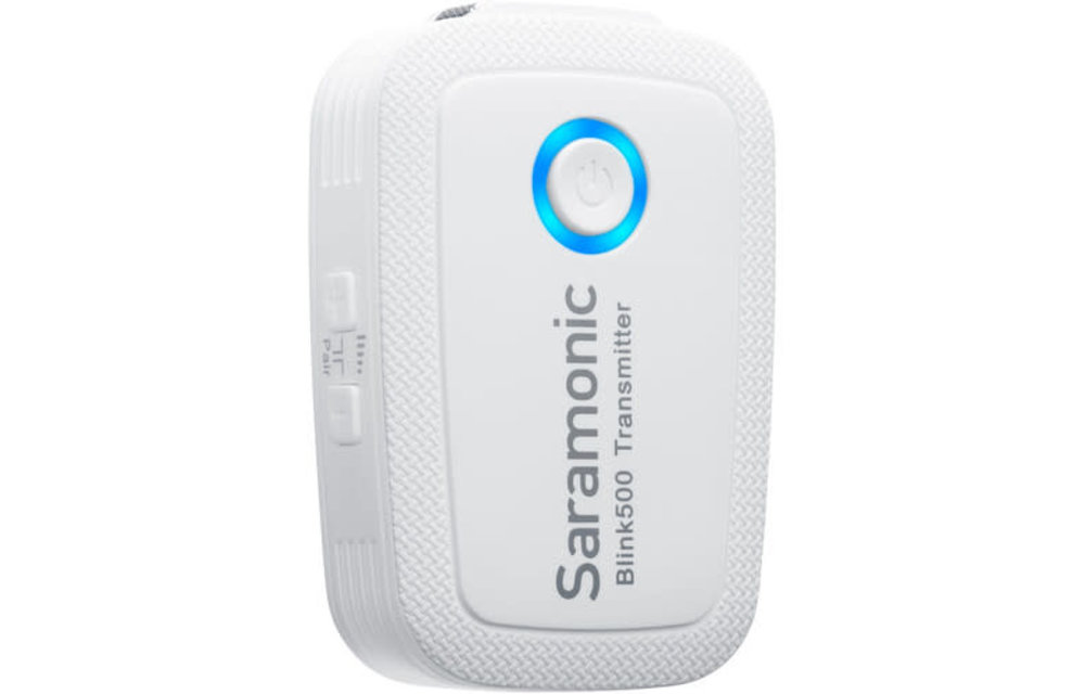 Saramonic Blink 500 B2 TX+TX+RX 2.4GHz Micro-Wireless Dual Lavalier System w/ Camera-Mountable Dual-Receiver - WHITE