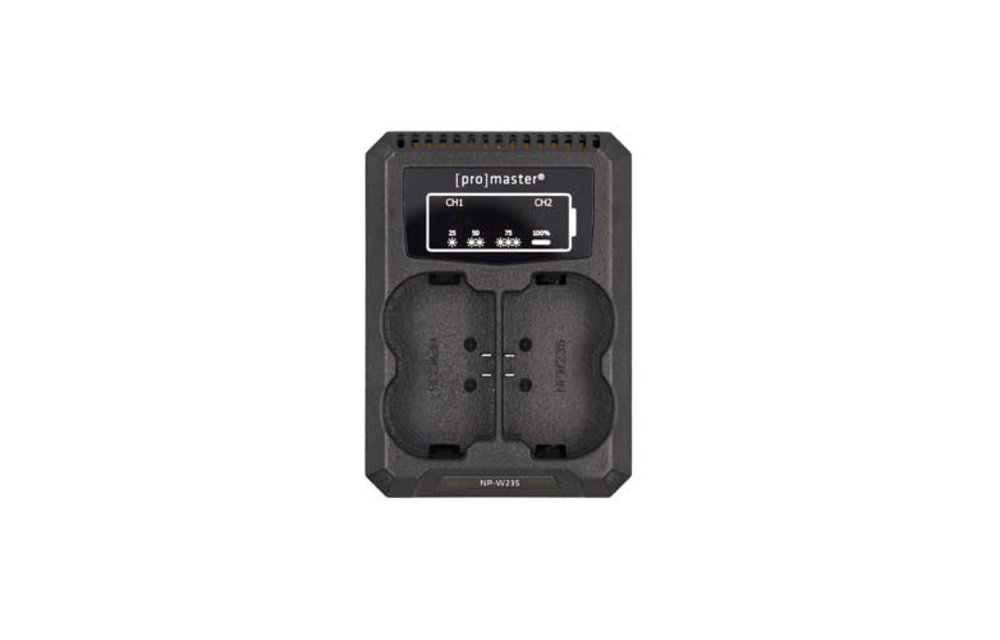 Promaster Battery & Charger Kit for Fuji NP-W235
