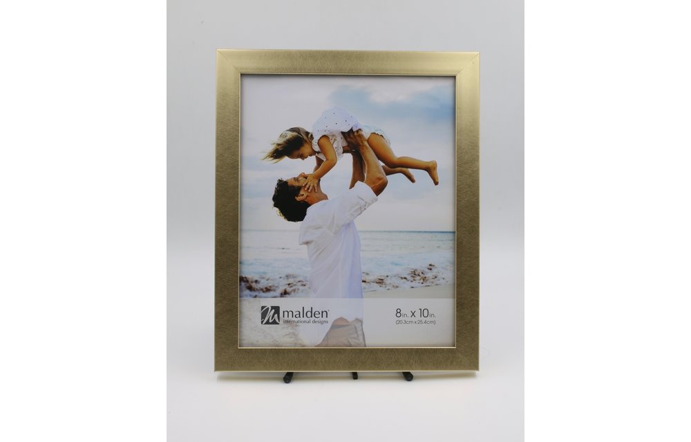 Malden 8X10 GOLD TEXTURED LINEAR